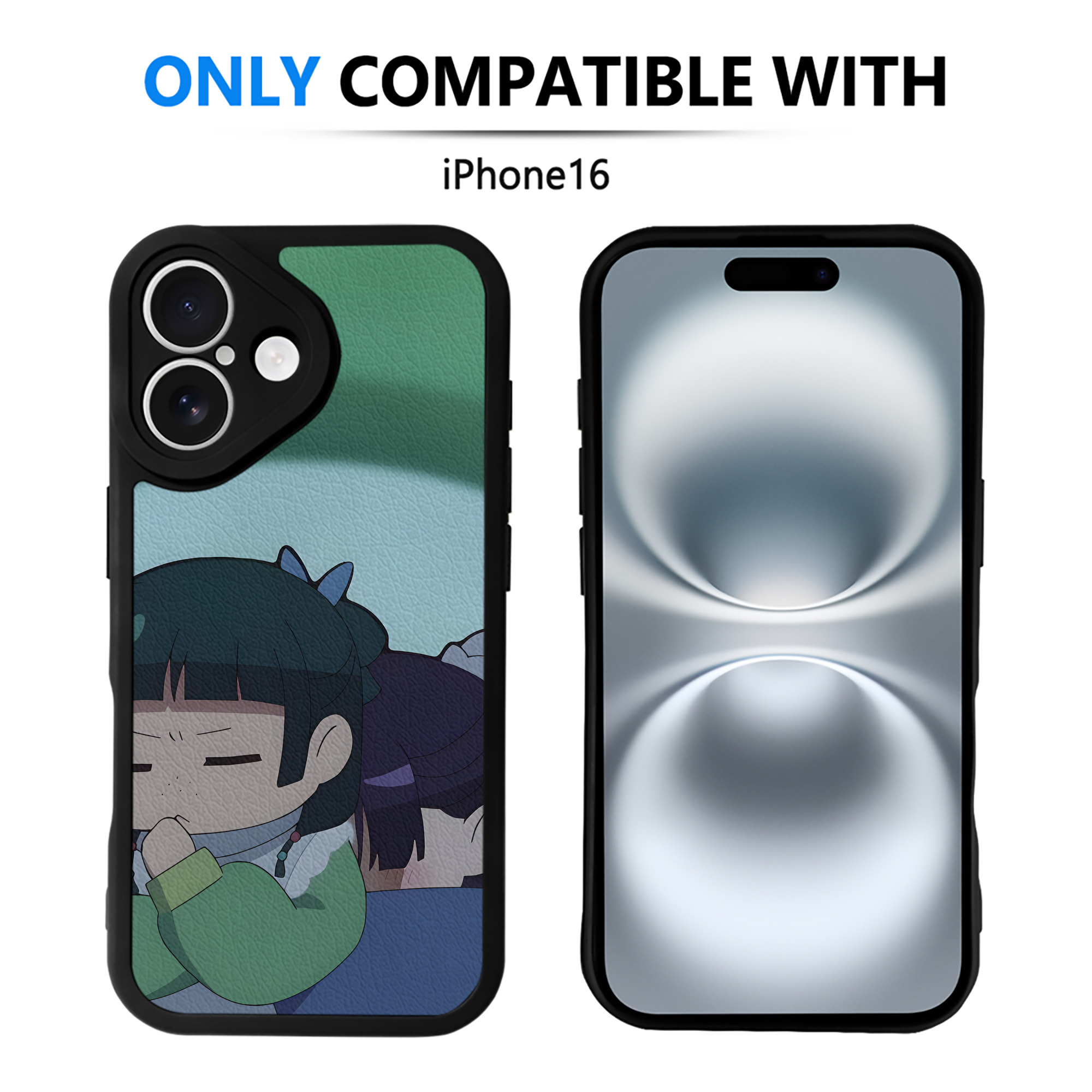 薬屋のひとりごと The Apothecary Diaries 【iPhone 16シリーズ対応】シリコンスマホケース（レザー調） 材質：シリコン